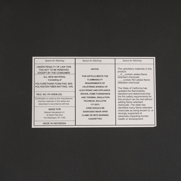 16.1"W x 20.1"D x 36.6"H / Brown/Natural