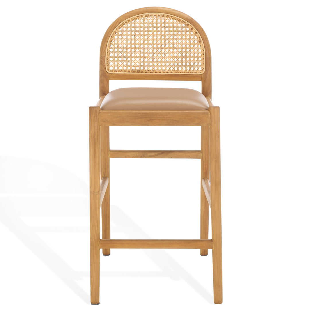 16.1"W x 20.1"D x 36.6"H / Brown/Natural