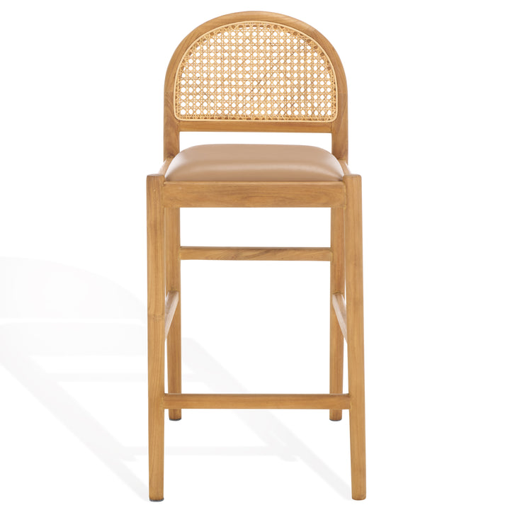 16.1"W x 20.1"D x 36.6"H / Brown/Natural