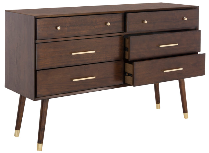 WALNUT / BRASS