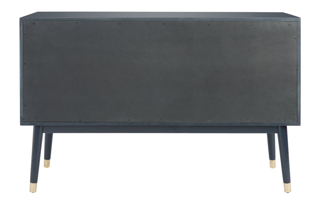 NAVY / BRASS / 56" X 18" X 36"