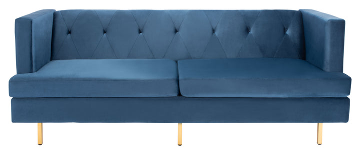 82"W x 31.5"D x 31.3"H / Navy