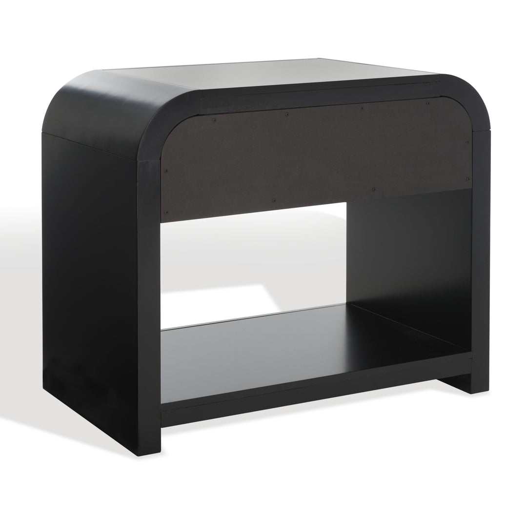 30"W x 18"D x 26.5"H / Black/Gold