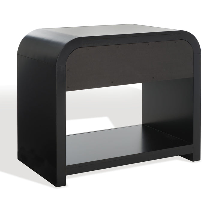 30"W x 18"D x 26.5"H / Black/Gold