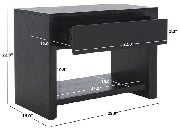 DARNELL 1 DRAWER NIGHTSTAND