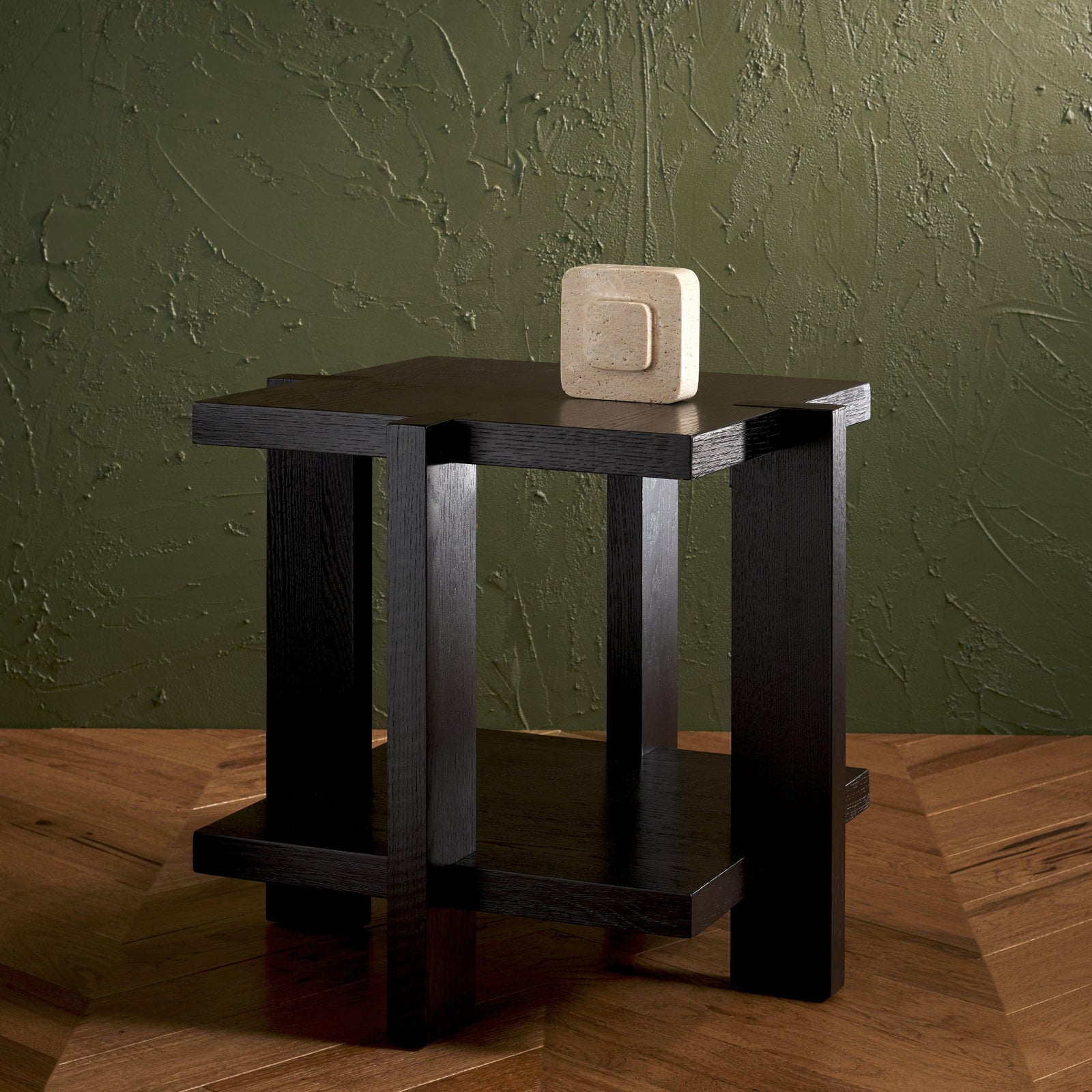 Safavieh Couture Quigley Square Wood Accent Table ACCENT TABLES