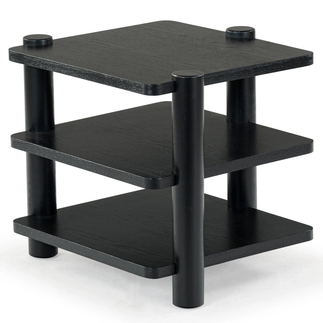 Edisyn 3 Shelf Wood Accent Table - AmericanHomeFurniture