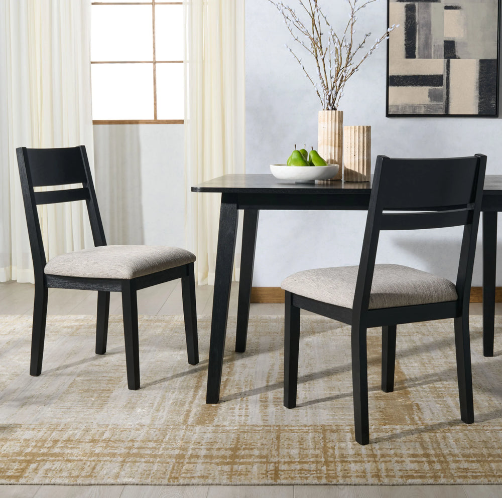 Bellalexa Wood And Linen Dining Chair - Set of 2 - AmericanHomeFurniture