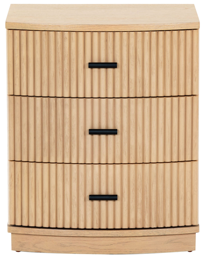 20"W x 17"D x 24"H / Oak/Black