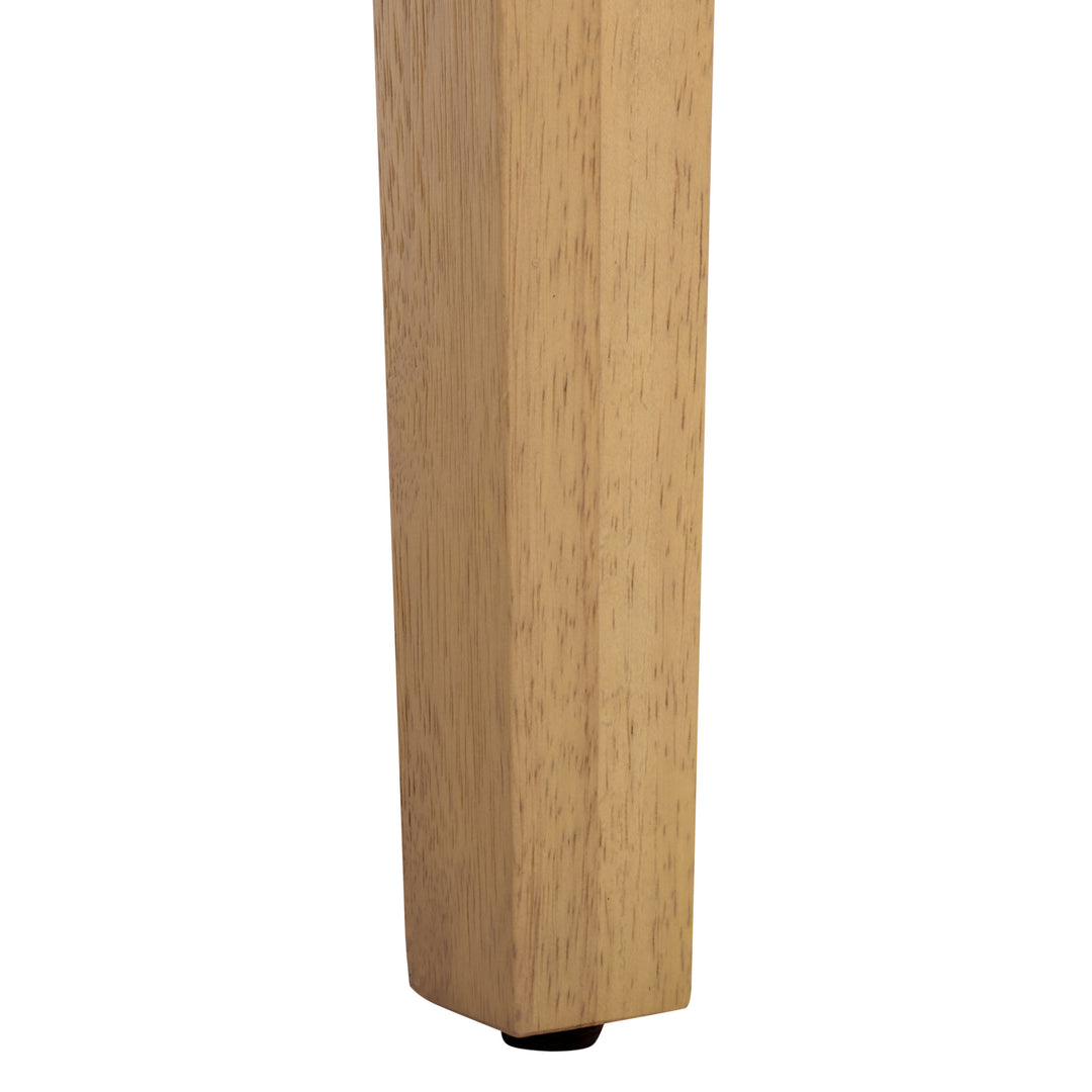 60"W x 23.9"D x 30"H / Oak/Black
