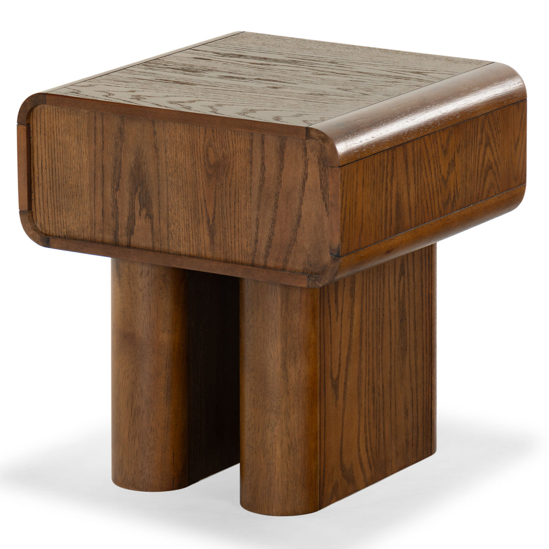 American Home Furniture Safavieh Couture Torricelli 1 Drawer Wood Nightstand