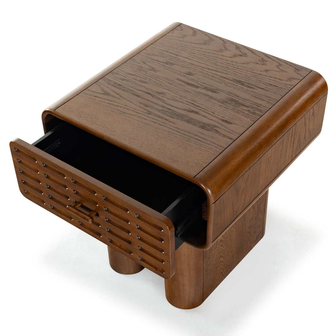 American Home Furniture Safavieh Couture Torricelli 1 Drawer Wood Nightstand