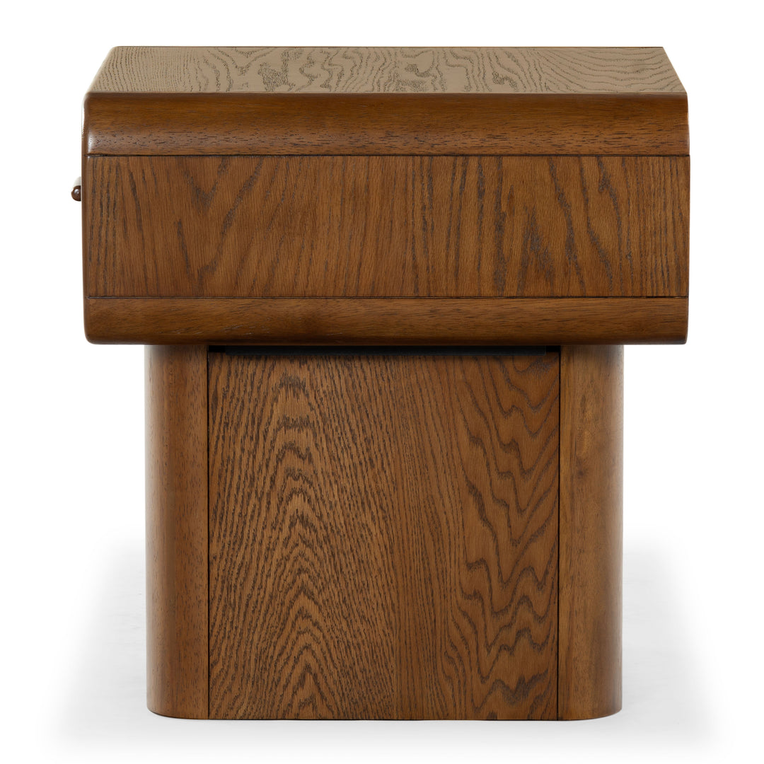 American Home Furniture Safavieh Couture Torricelli 1 Drawer Wood Nightstand
