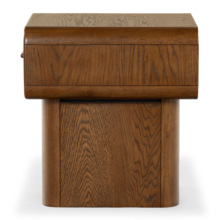 American Home Furniture Safavieh Couture Torricelli 1 Drawer Wood Nightstand