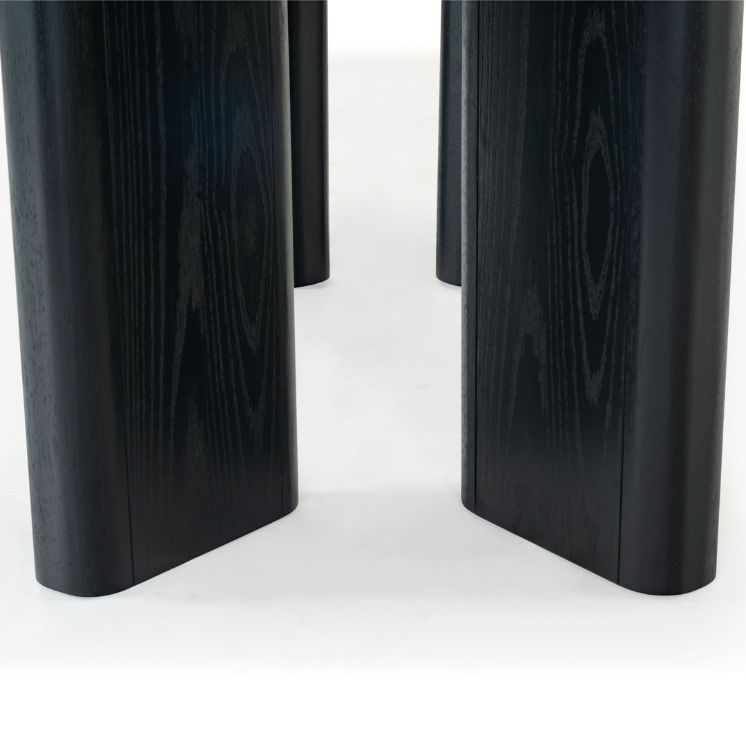 72"W x 42"D x 30"H / Black