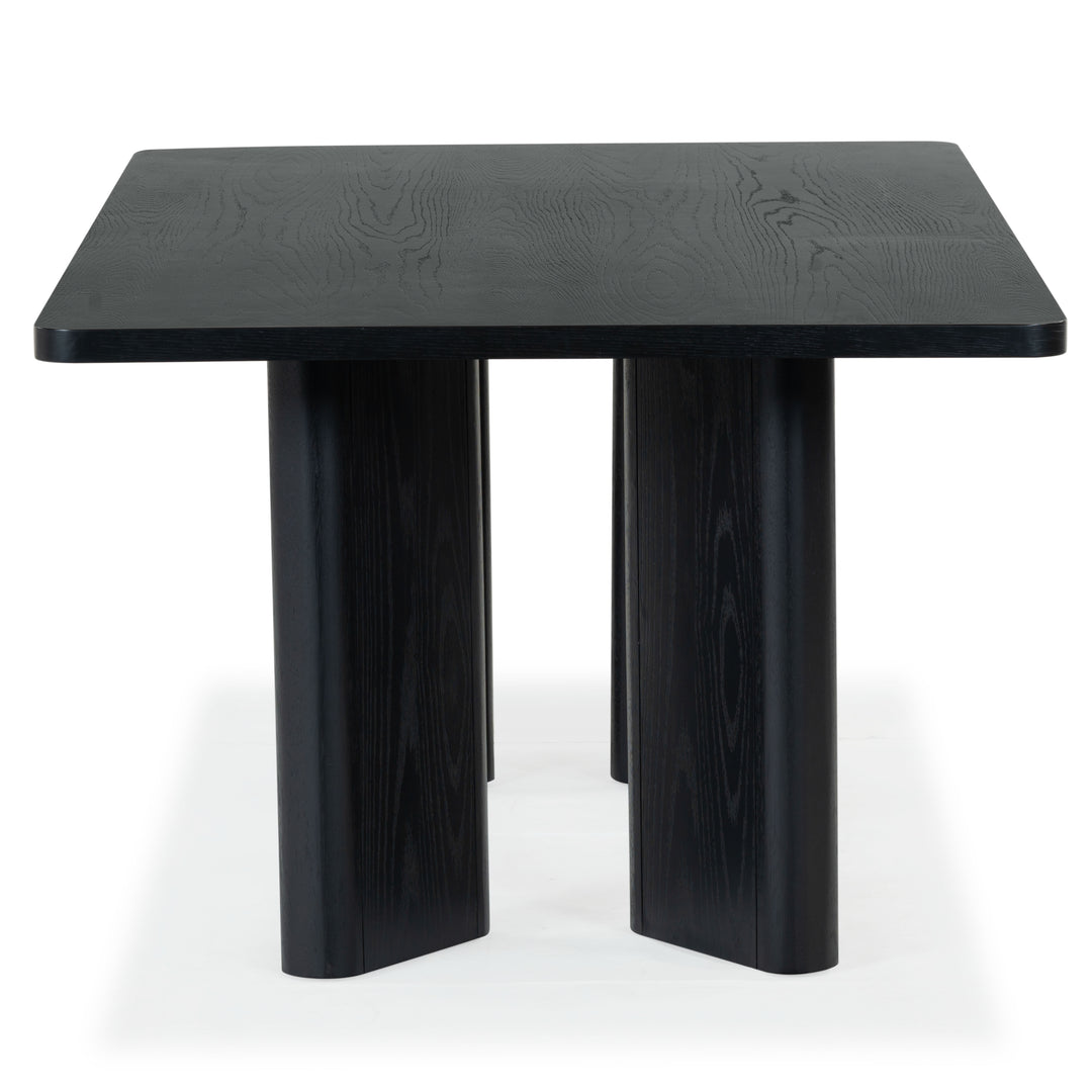 72"W x 42"D x 30"H / Black