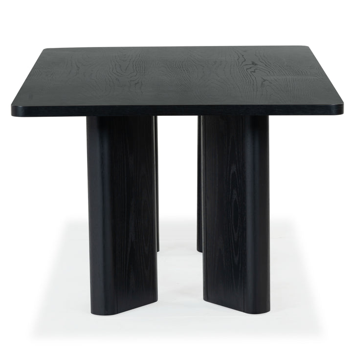 72"W x 42"D x 30"H / Black