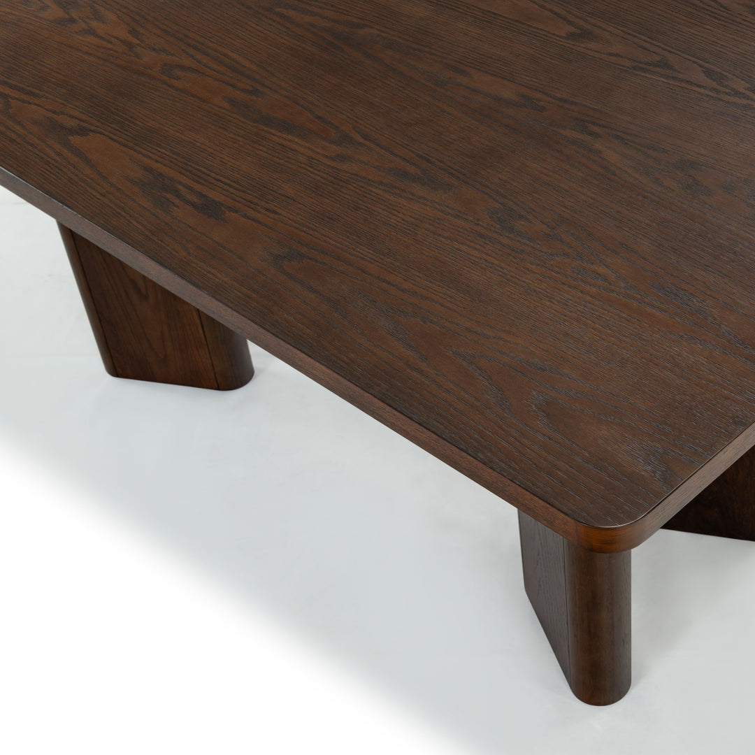 72"W x 42"D x 30"H / Walnut