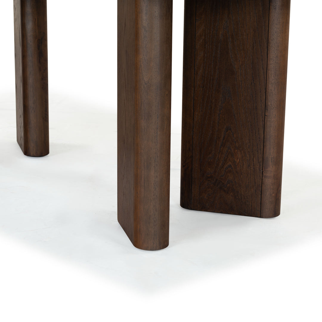 72"W x 42"D x 30"H / Walnut