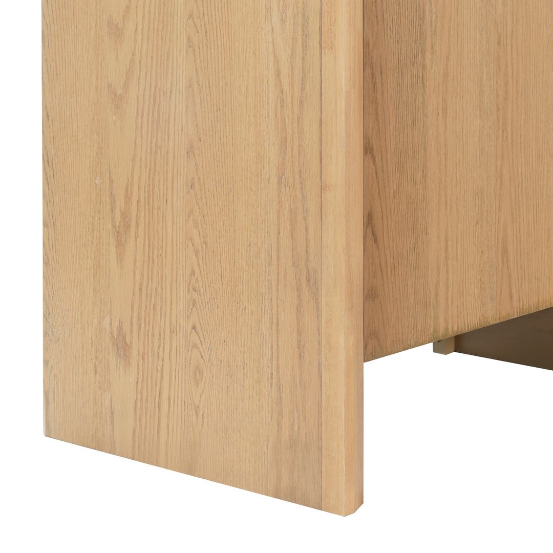 74"W x 19"D x 36"H / Natural