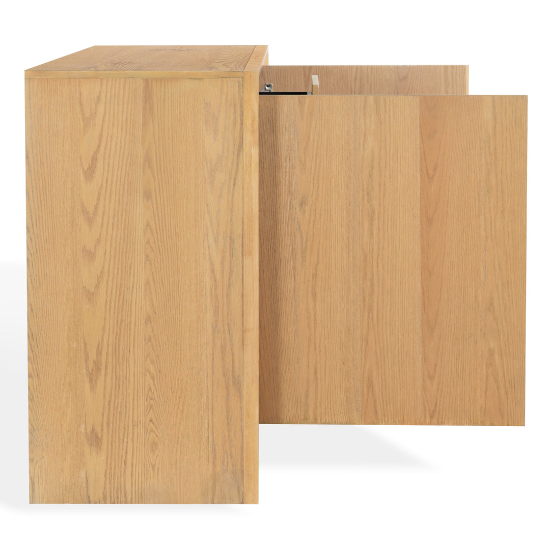 74"W x 19"D x 36"H / Natural