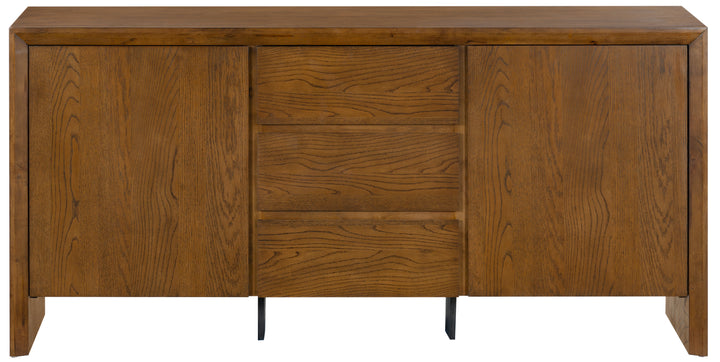 74"W x 19"D x 36"H / Medium Oak