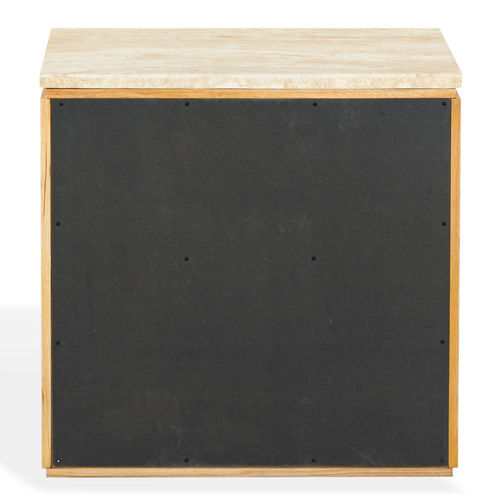 Travertine / Oak