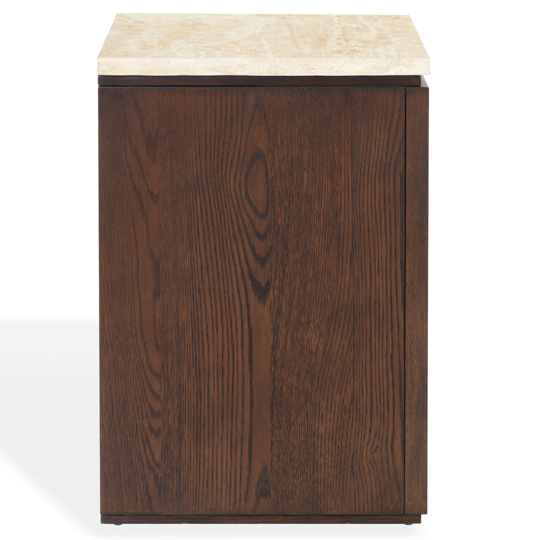 Travertine / Oak