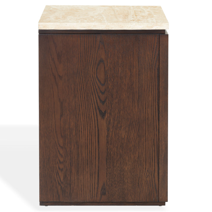 Travertine / Oak