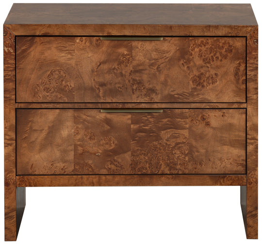 Safavieh Couture Francene Burl Wood Nightstand