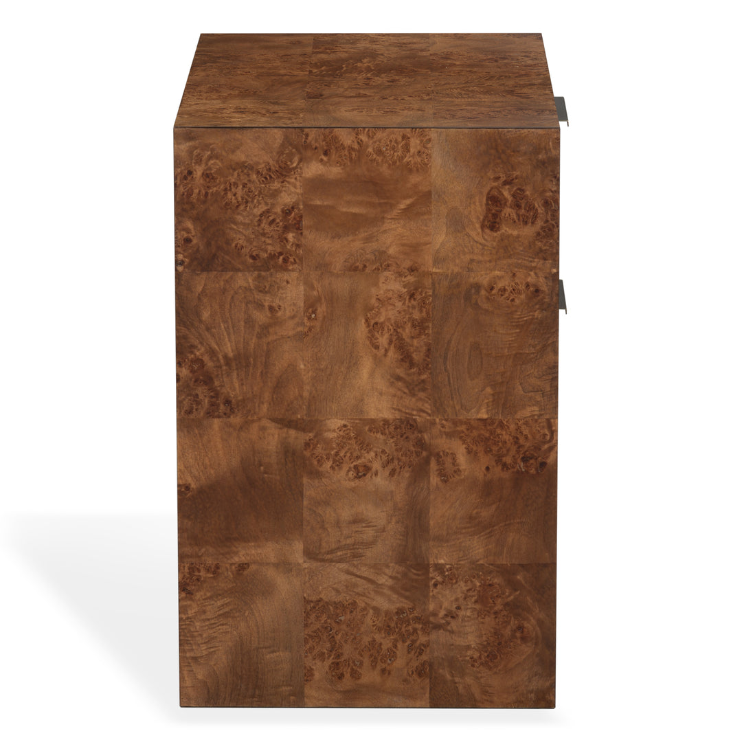 Safavieh Couture Francene Burl Wood Nightstand