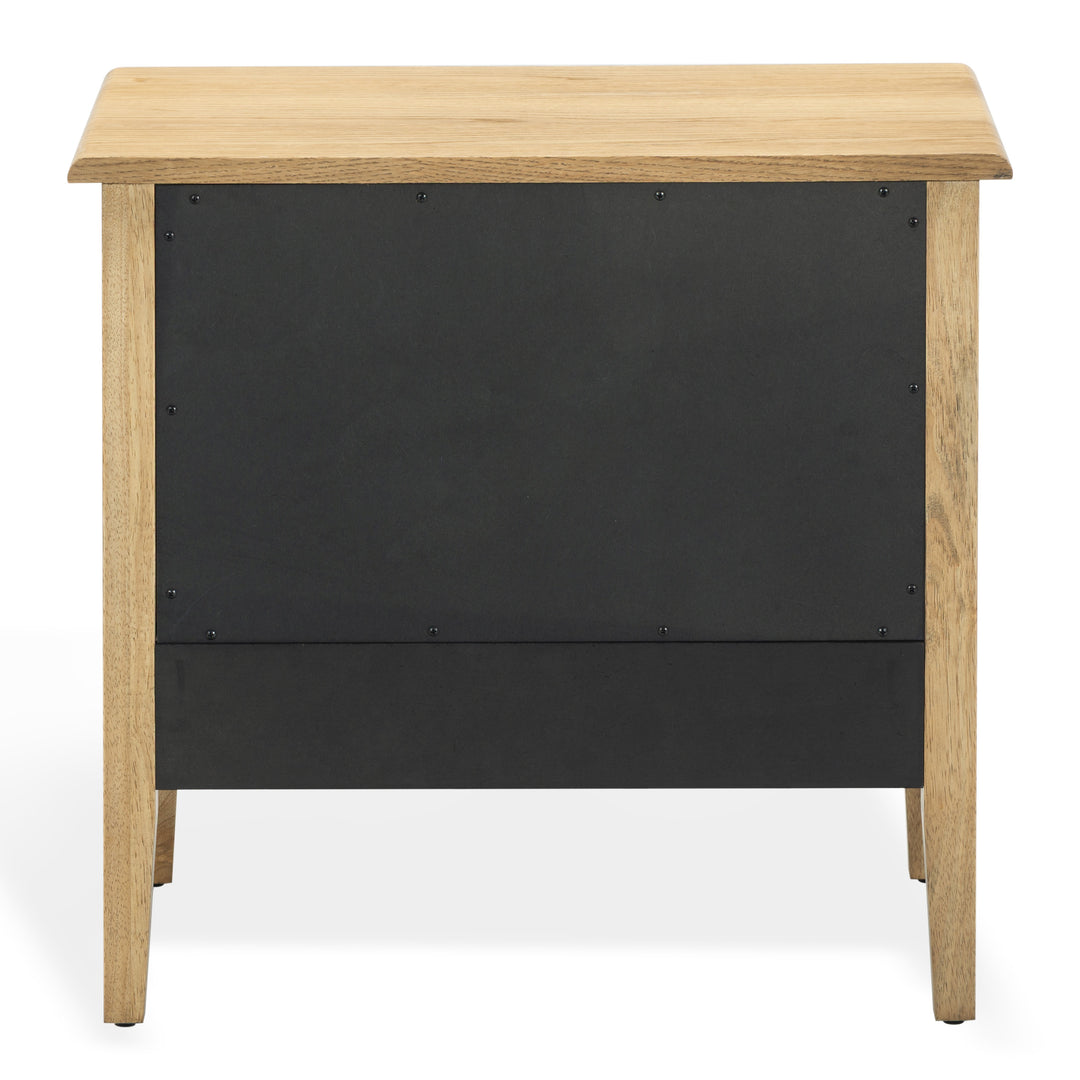 Talia 2 Drawer Wood Nightstand