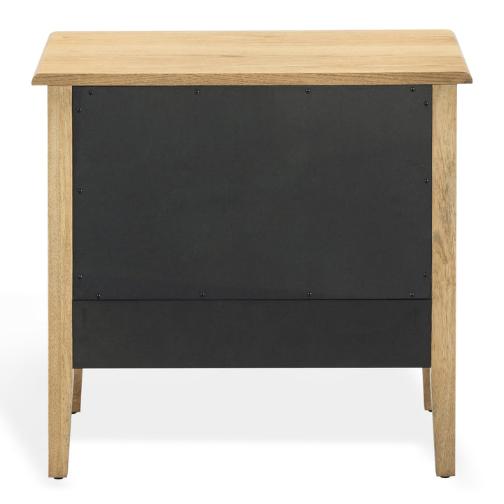 Talia 2 Drawer Wood Nightstand