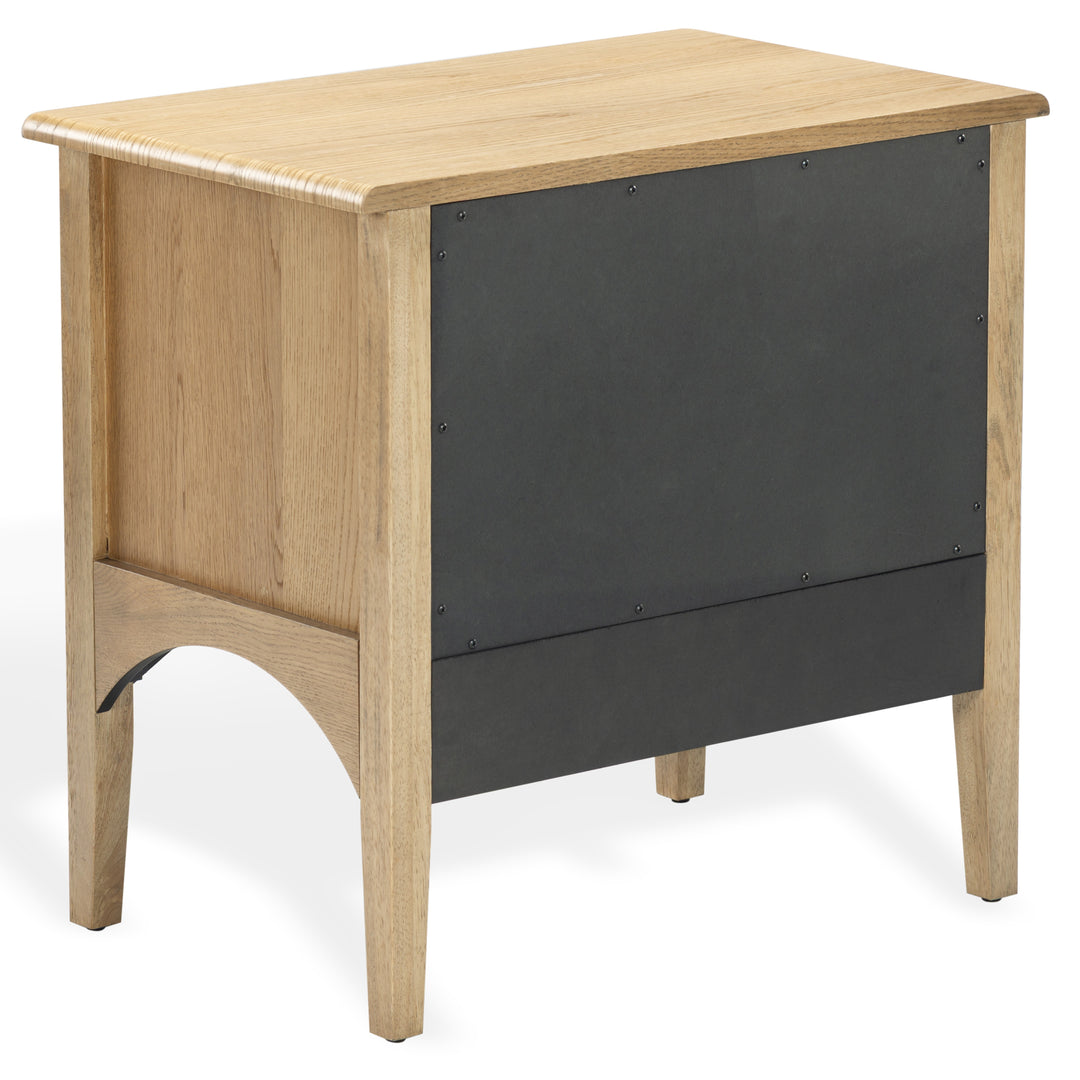 Talia 2 Drawer Wood Nightstand