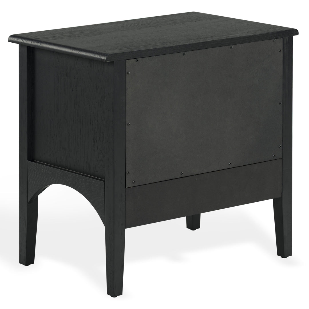 Talia 2 Drawer Wood Nightstand