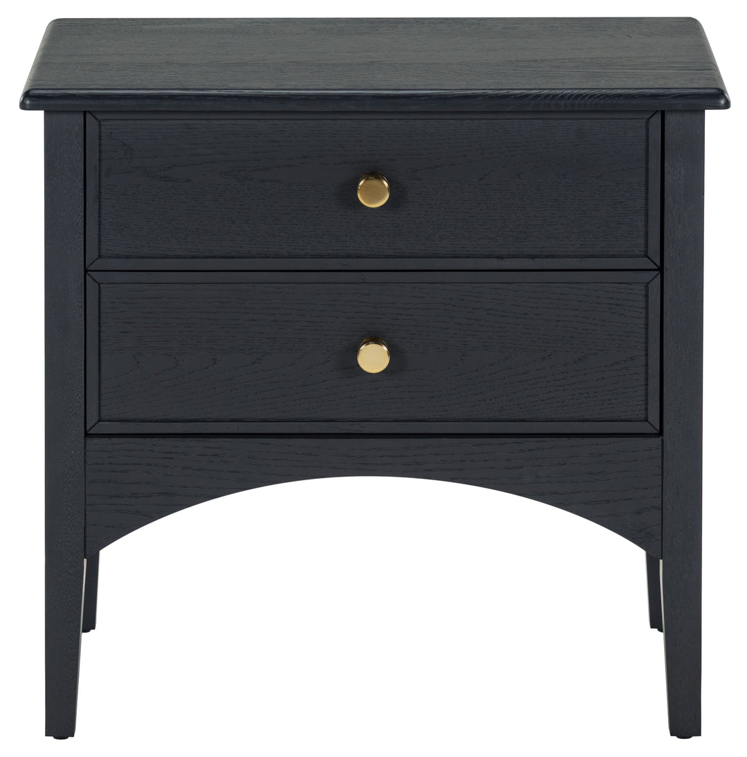 Talia 2 Drawer Wood Nightstand