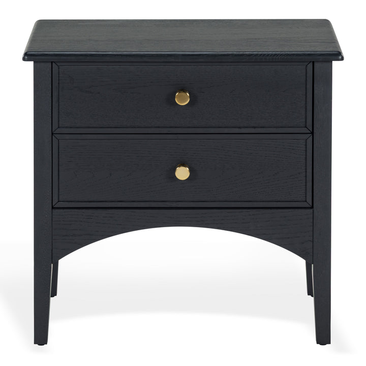 Talia 2 Drawer Wood Nightstand