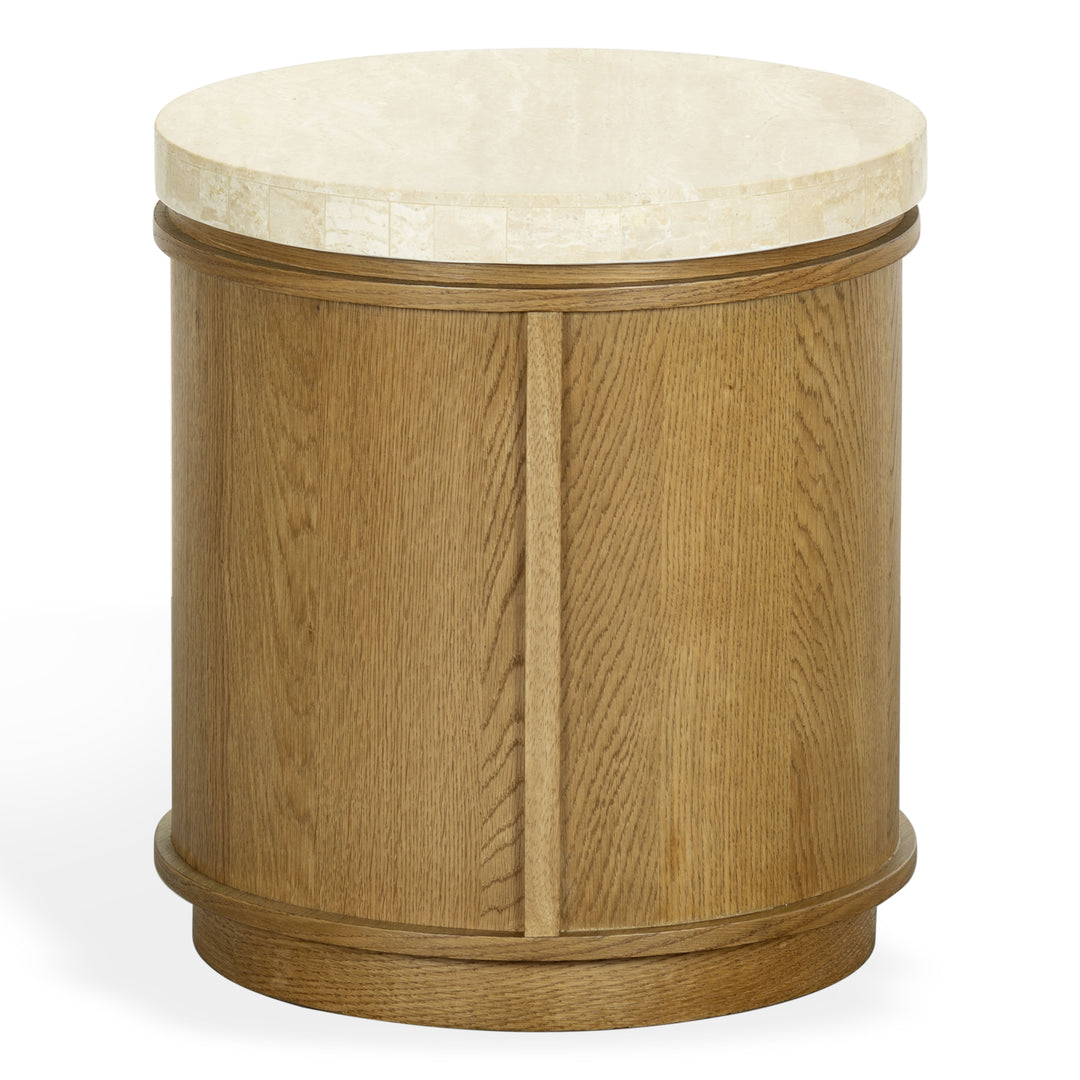 Light Brown Oak / Travertine