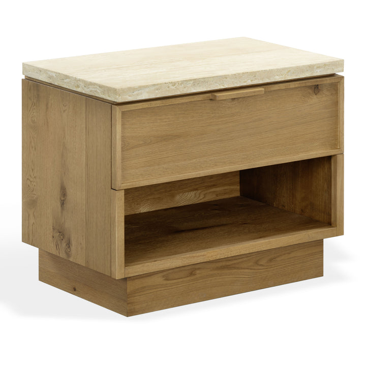 Light Brown Oak / Travertine