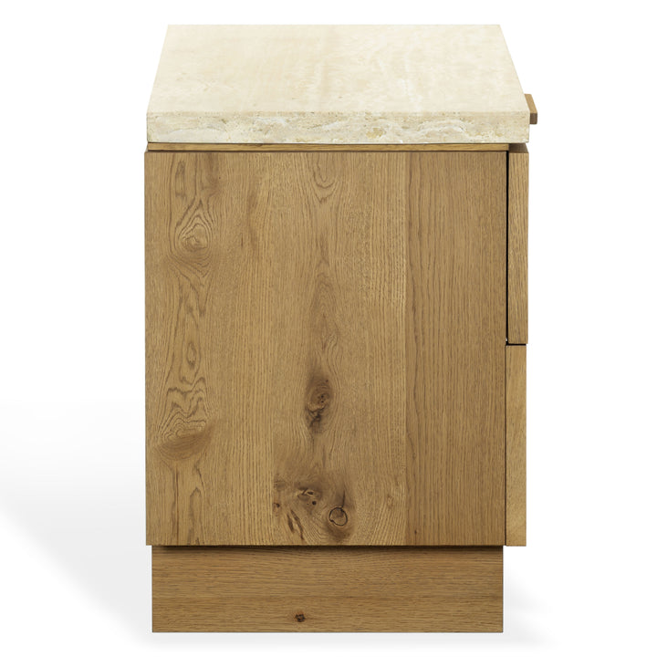 Light Brown Oak / Travertine