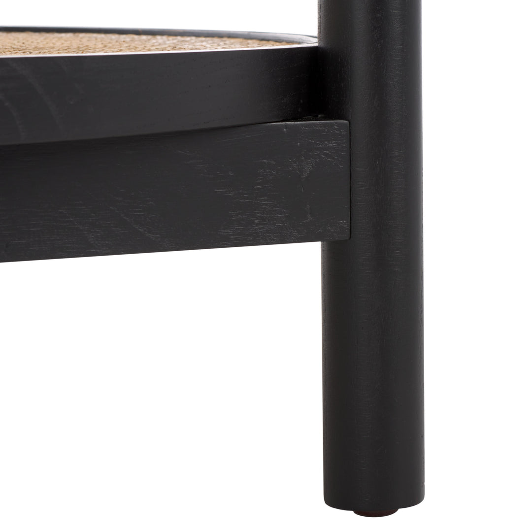 American Home Furniture Safavieh Couture Karyna Rattan And Glass Coffee Table