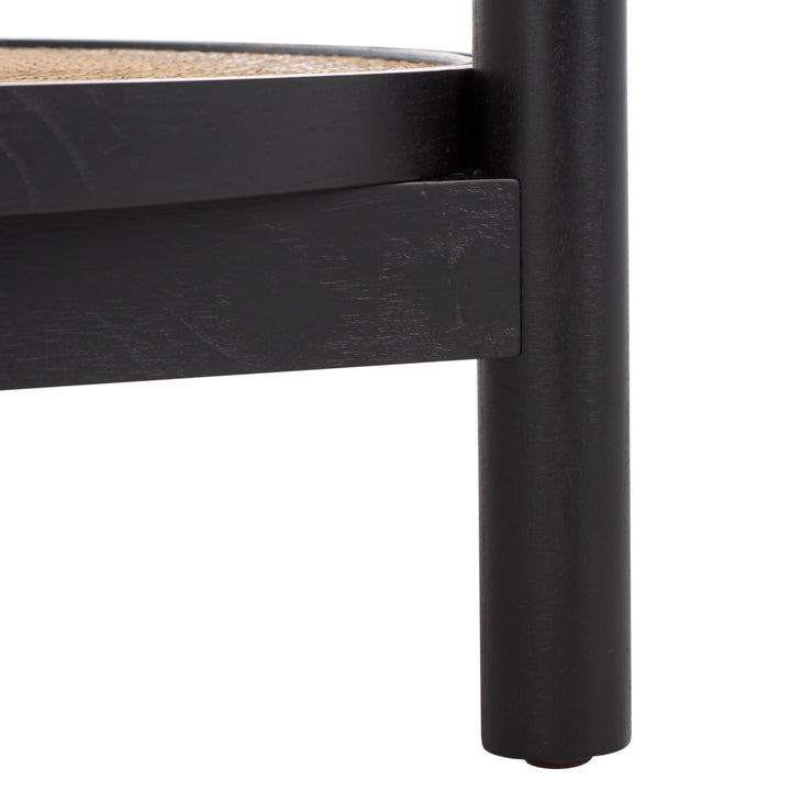 American Home Furniture Safavieh Couture Karyna Rattan And Glass Coffee Table