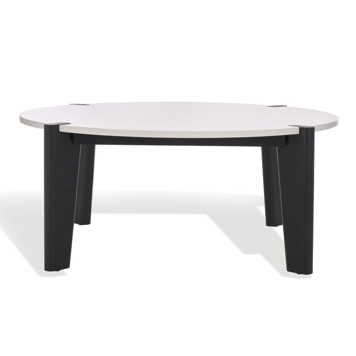 American Home Furniture | Safavieh Couture - Garcia Marble Top Coffee Table