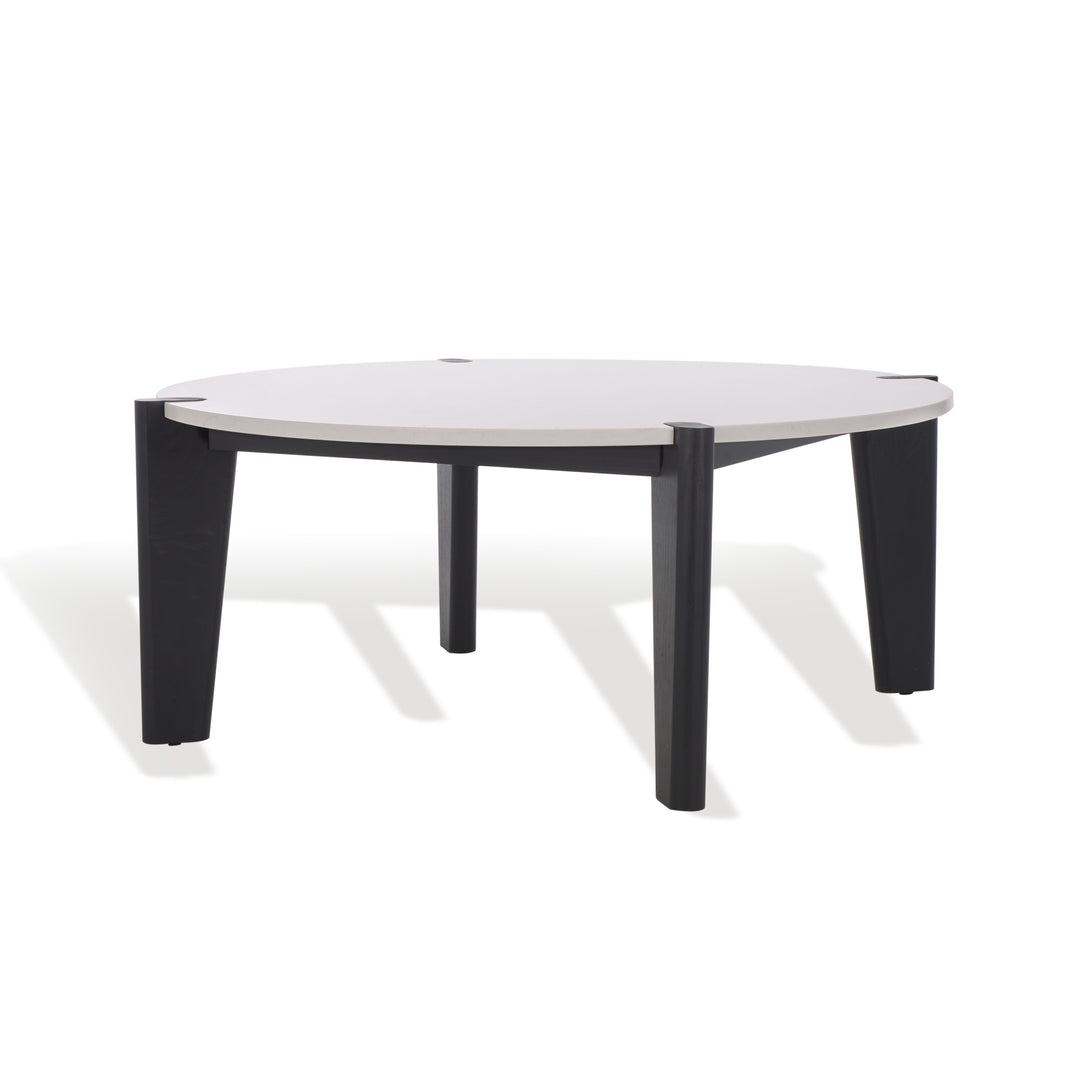 American Home Furniture | Safavieh Couture - Garcia Marble Top Coffee Table