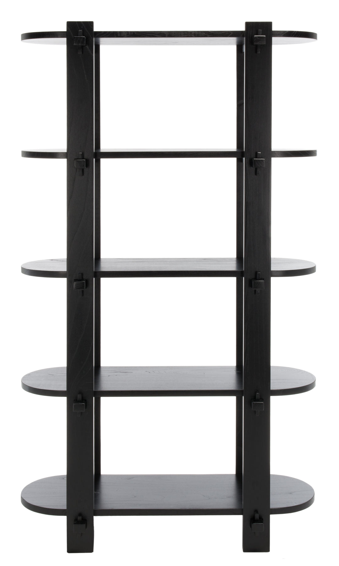 American Home Furniture Safavieh Couture Benito 5 Shelf Wood Bookcase