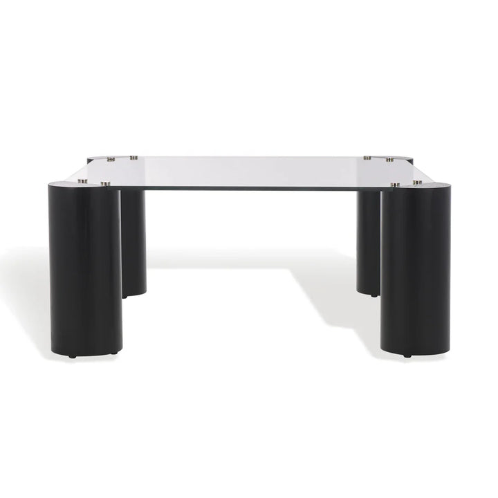 Robbie Square Glass Top Coffee Table