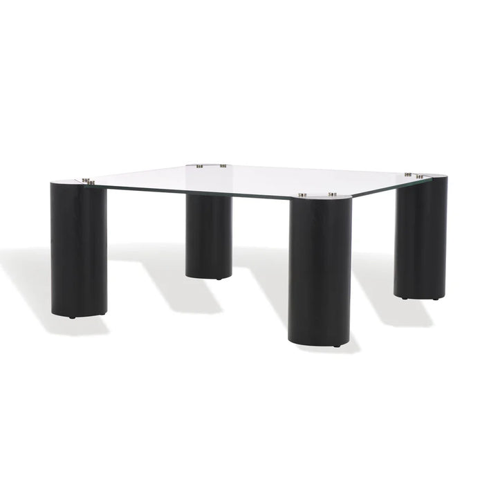 Robbie Square Glass Top Coffee Table