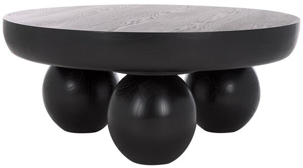 Hayliette Round Wood Coffee Table