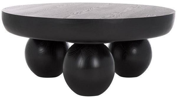 Hayliette Round Wood Coffee Table