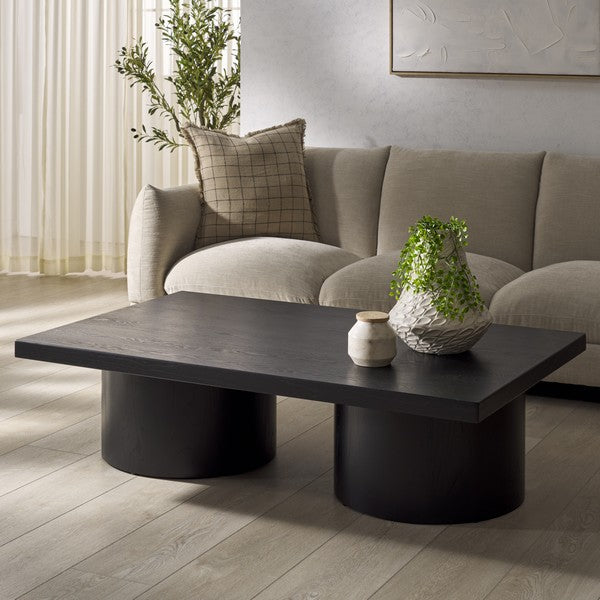 Falynn Square Wood Coffee Table